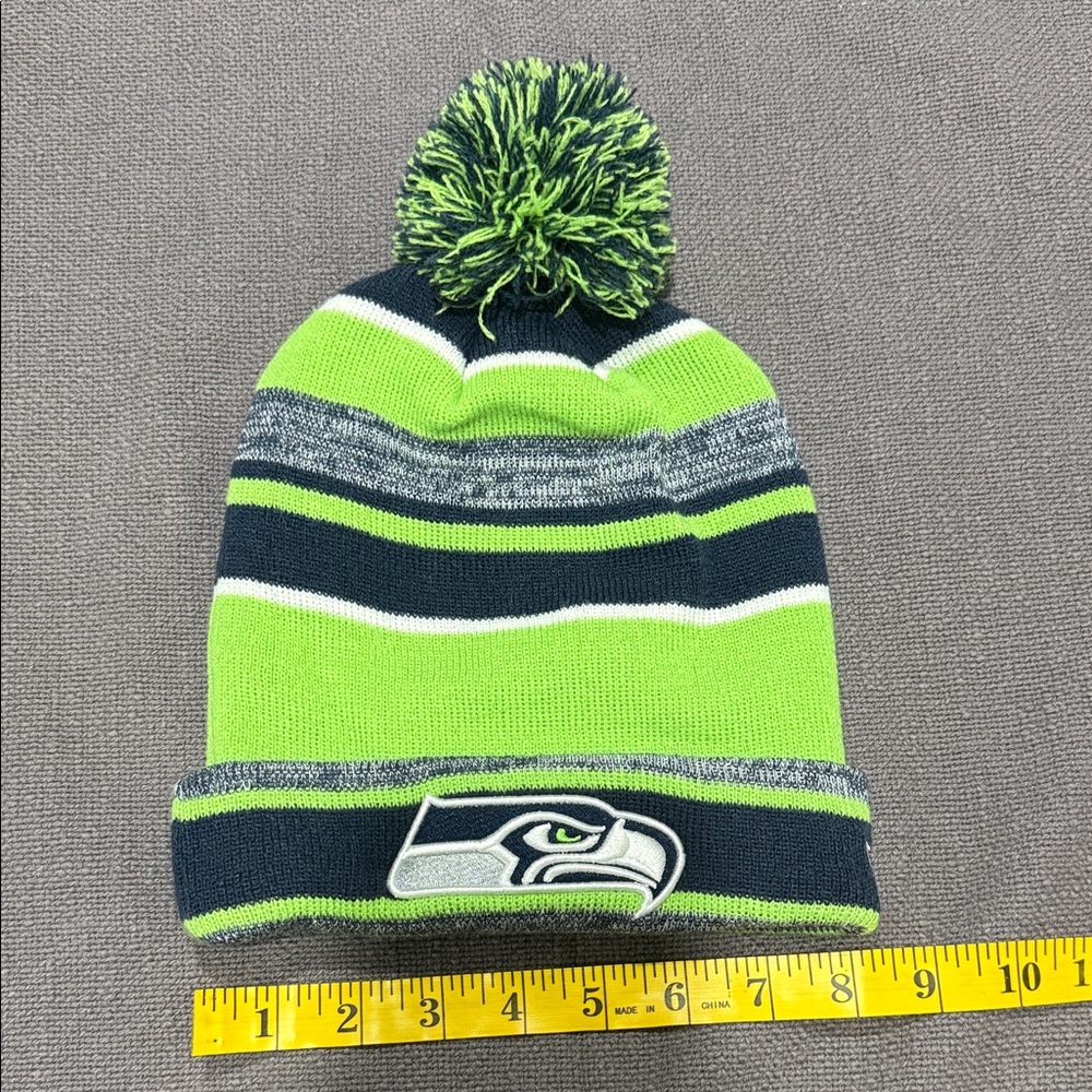 NFL Seattle Seahawks Navy Knit Beanie